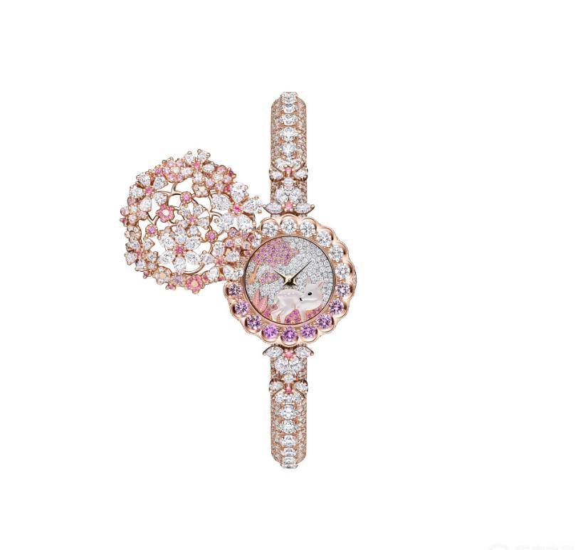 迪奥LA D DE DIOR PRÉCIEUSE À SECRET系列 DIORAMA高级腕表全新作品（图）